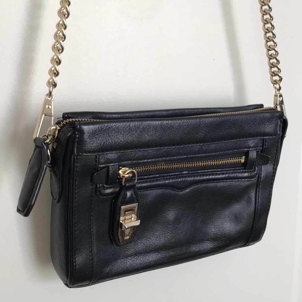 Rebecca Minkoff Black Leather Crossbody